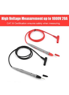 Thoraya Universal Multimeter Probe Precise Values CAT.III 1000V 20A Probe Leads for Digital Multimeter  - Image 2