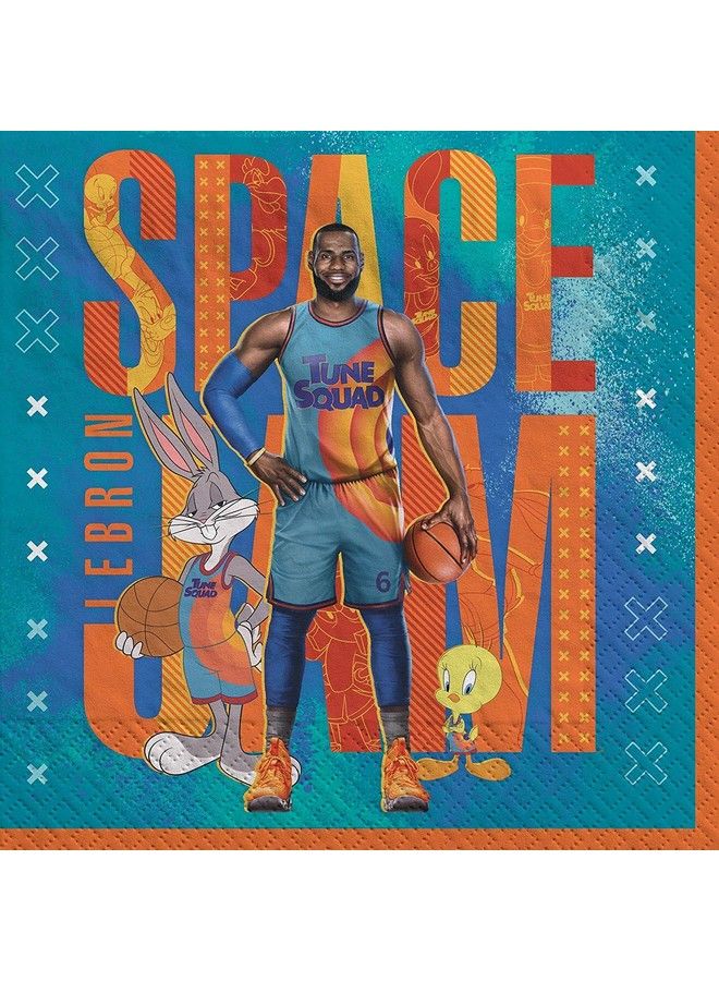 Amscan Space Jam Lunch Napkins - Image 1