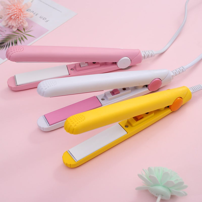 Mini Hair Curling Rod Portable Straight Curling Dual-Purpose Hair Curling Iron Bangs Do Not Hurt Hair Manual Electric Splint Wired Hair Straightener - Image 5