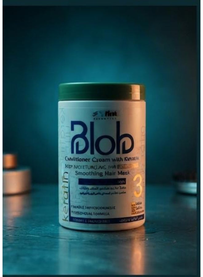 Blob Conditioner Cream With Keratin & protein1000 Ml (The packaging may vary) - Image 2