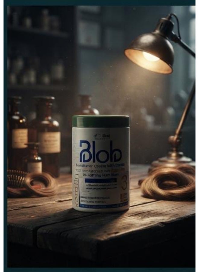 Blob Conditioner Cream With Keratin & protein1000 Ml (The packaging may vary) - Image 4