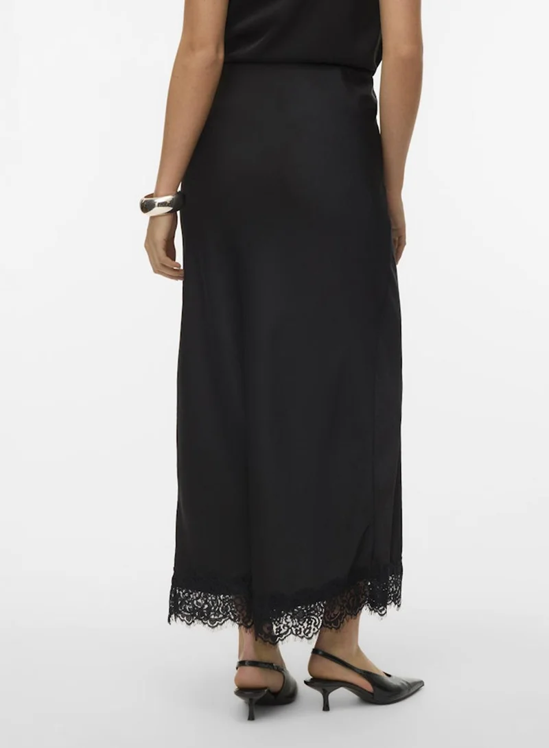 VERO MODA Vmjulia Hw Lace Maxi Skirt Exp
