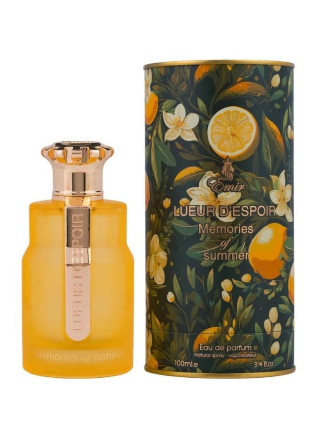 PARIS CORNER Memories Of Summer - Unisex EDP - 100ml - Image 1