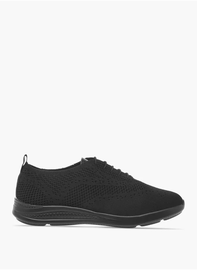 فلورا بيلا من شو إكسبرس Women's Textured Sneakers with Elasticated Laces