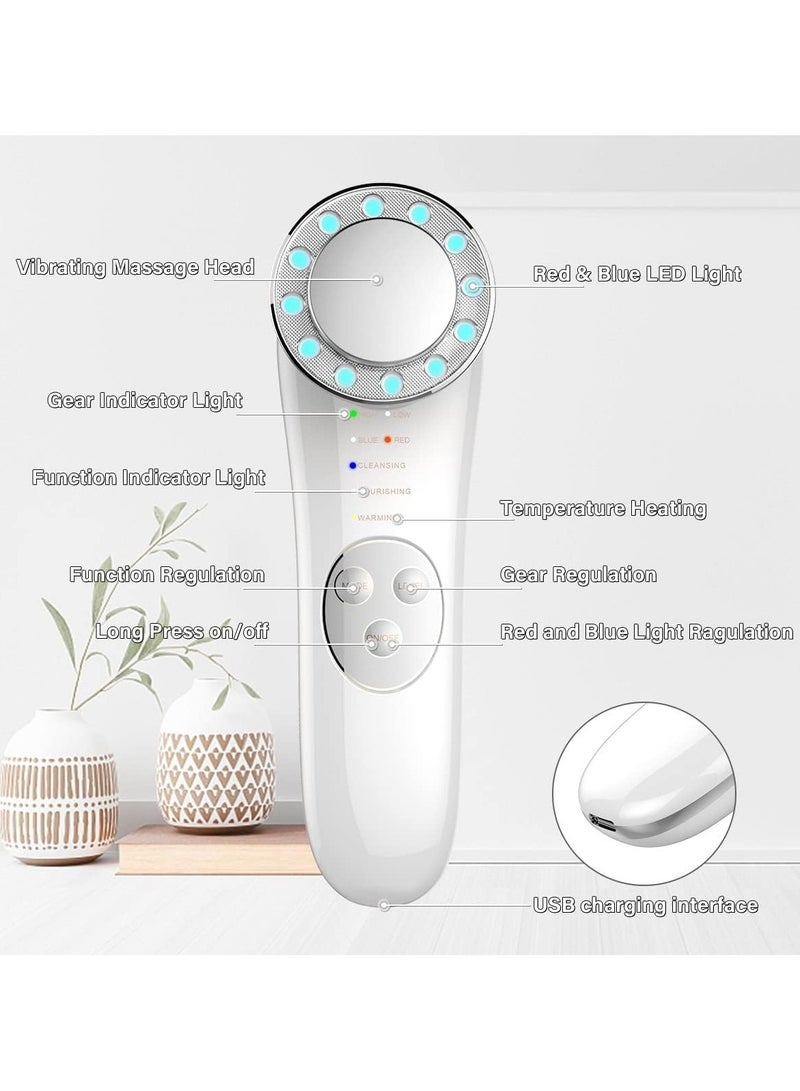 general Facial Massager, 7 in 1 Skin Care Tool, Face Neck Facial Care Facial Machine for Skin - Image 2