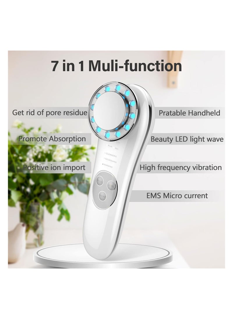 general Facial Massager, 7 in 1 Skin Care Tool, Face Neck Facial Care Facial Machine for Skin - Image 5