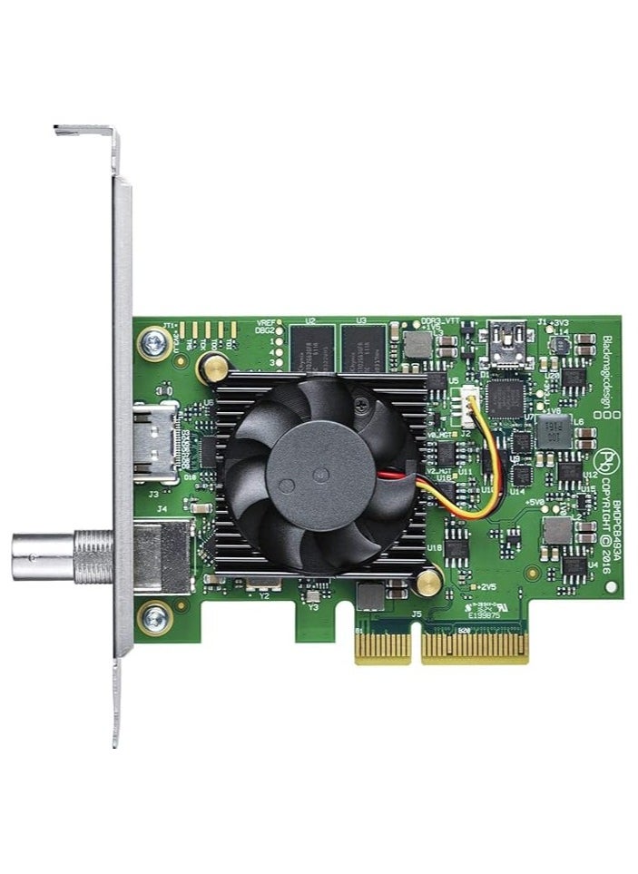 Blackmagic Design DeckLink Mini Recorder 4K PCIe Capture Card - pzsku/ZC6CA59E09A1F8E91DDD7Z/45/_/1734607513/5a09f6b3-6272-472f-8f85-b3c63623ebf1