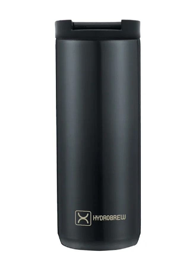 Hydrobrew HYDROBREW Double Wall Insulated Tumbler Water Bottle - Black, 500ml
