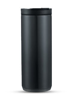 HYDROBREW Double Wall Insulated Tumbler Water Bottle, Black, 500 ML  - Image 2