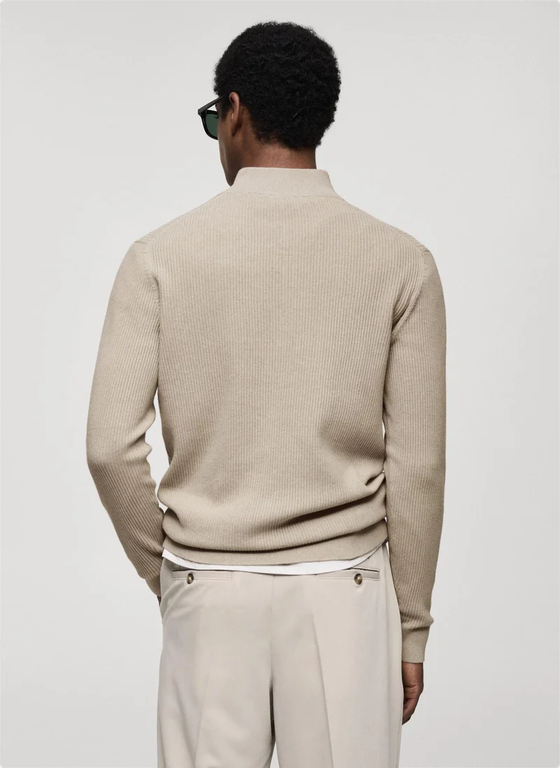مانجو مان Perkins Cowl Neck Sweater