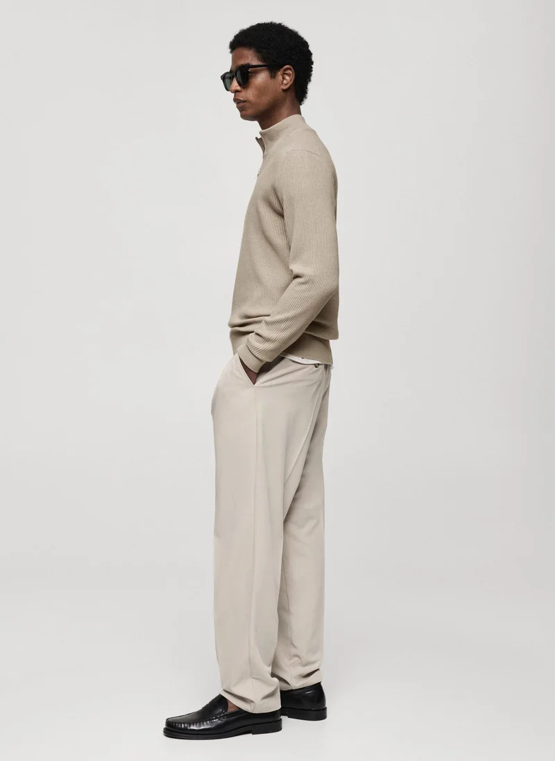 مانجو مان Perkins Cowl Neck Sweater