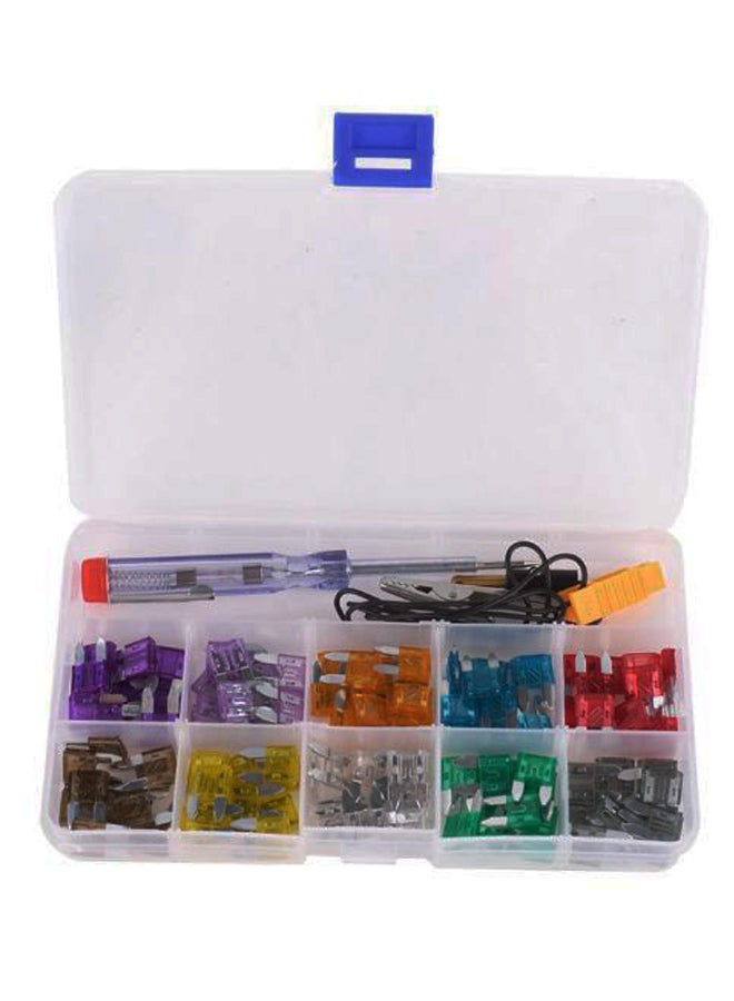 100-Piece Mini Car Fuse Kit