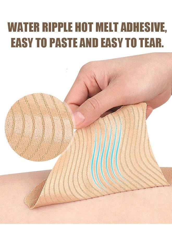 Inner Thigh Anti-Wear Patch 10 Pcs, High Elasticity Invisible Inner Thigh Anti-wear Patch, Thigh Protectors from Chafing (Skin Color) - Image 4