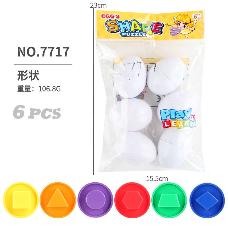 The Original Direct Supply Of 8 Smart Eggs Paired Twisted Twisted Eggs To Recognize The Color Of Children'S Early Education Assembled Toys Simulation Eggs - Image 3