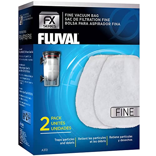 Fluval Fine Vacuum Bag for Gravel Cleaner Kit (2 Pack), A372 - Image 1