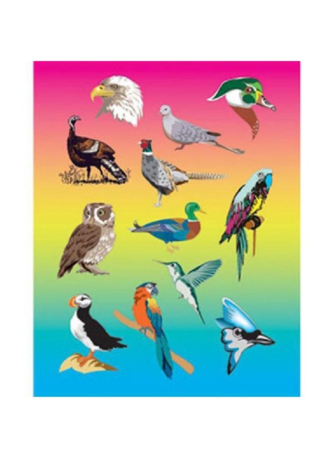 Stickers Birds 3 Sheets