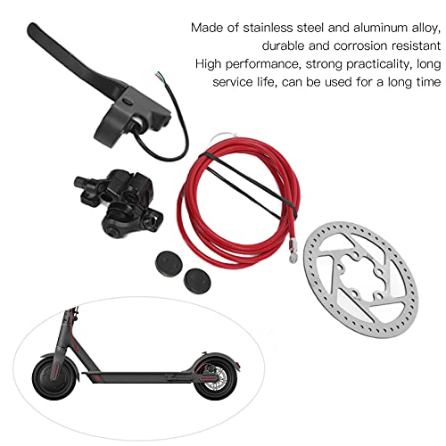 Naroote Brake Lever Disk Brake Cable Set, Brake Lever Disk Brake Cable Kit Wear High Performance Lightweight Practical Strong for M365 Electric Scooter - Image 2