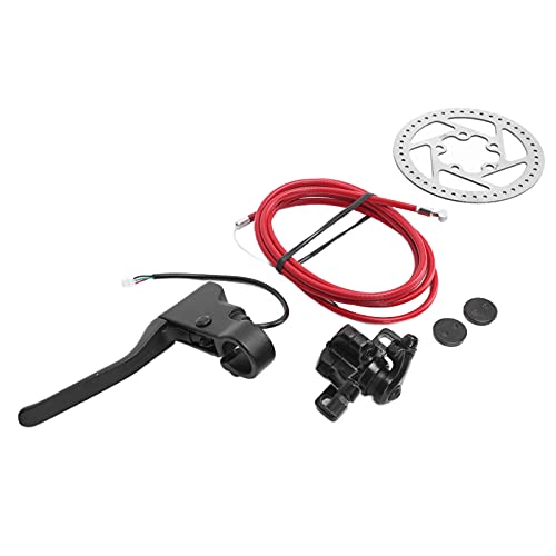 Naroote Brake Lever Disk Brake Cable Set, Brake Lever Disk Brake Cable Kit Wear High Performance Lightweight Practical Strong for M365 Electric Scooter - Image 1