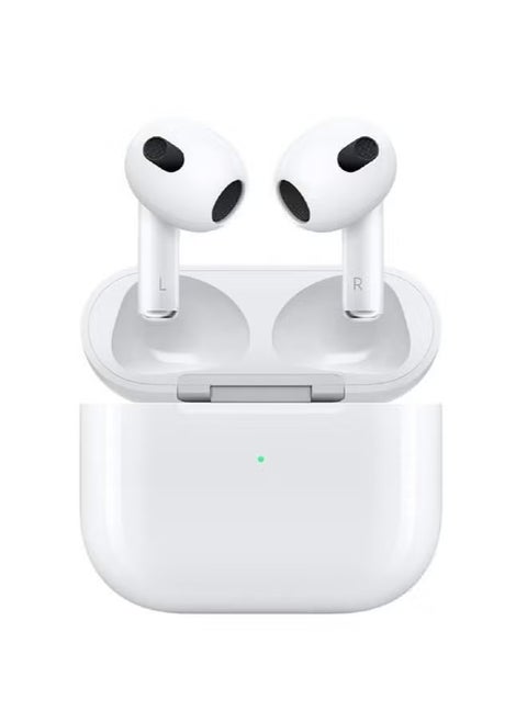 سماعات AirPods (الجيل الرابع) مع حافظة MagSafe (Lightning) باللون الأبيض، صنع في الصين