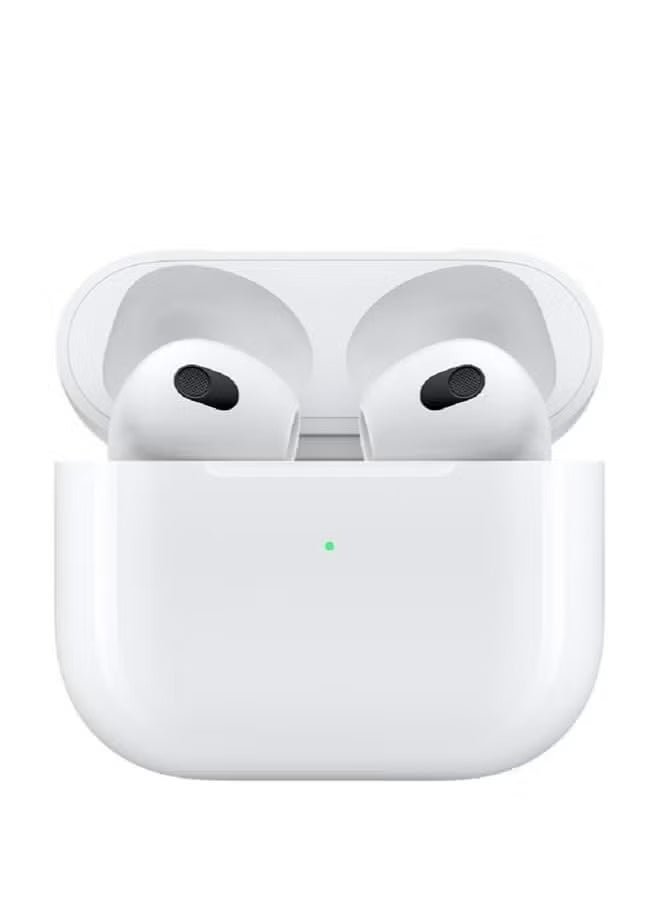 رياكلاود - سماعات AirPods (الجيل الرابع) مع حافظة MagSafe (Lightning) باللون الأبيض، صنع في الصين - Image 1