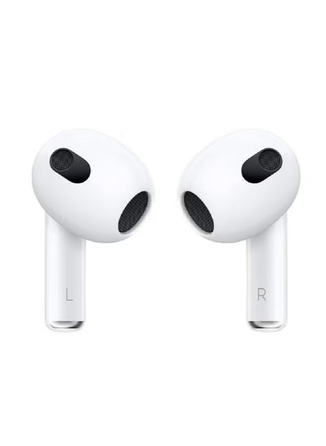 رياكلاود - سماعات AirPods (الجيل الرابع) مع حافظة MagSafe (Lightning) باللون الأبيض، صنع في الصين - Image 1