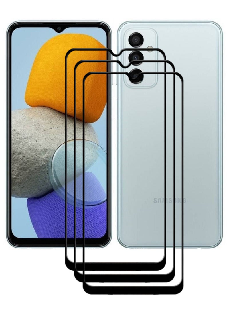 ACLIX 3 Pieces Antistatic ESD Dustproof Premium Quality High Definition Tempered Glass Screen Protector Designed For Samsung Galaxy M23 - Image 1