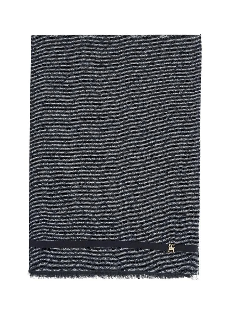 TOMMY HILFIGER Monogram Light Weight Scarf