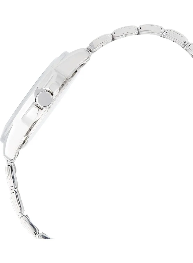 CASIO Men's Men's Analog Display Watch With Silver Stainless Steel Strap - MTP-1215A-7A
