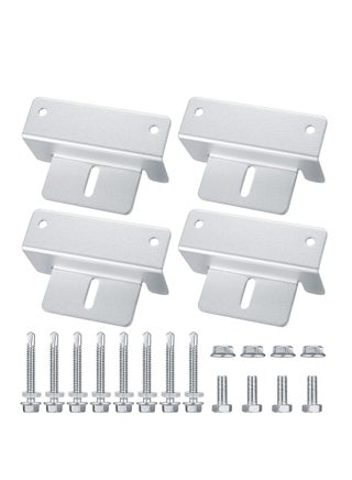 Solar Panel Mounting Brackets, Solar Panel Aluminum Z Shaped Brackets ,Holders with Screw and Nuts for RV Boat Wall Caravans Yacht Roof Solar Panel Mounting (4 Sets) - pzsku/ZC6CB061849D20064B8E1Z/45/_/1706601911/faf51d15-1d9c-4343-8411-8b6931fc394b
