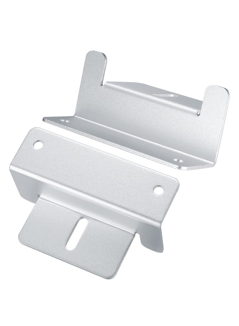 Solar Panel Mounting Brackets, Solar Panel Aluminum Z Shaped Brackets ,Holders with Screw and Nuts for RV Boat Wall Caravans Yacht Roof Solar Panel Mounting (4 Sets)