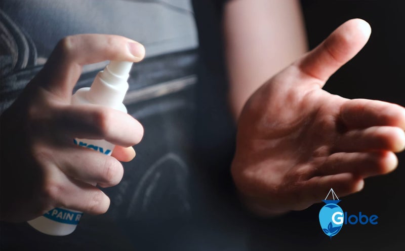 Globe بخاخ حروق جلوب، ليدوكائين 2%. مسكن موضعي لتخفيف الألم والتخدير 2 أونصة زجاجة بخاخ - Image 4