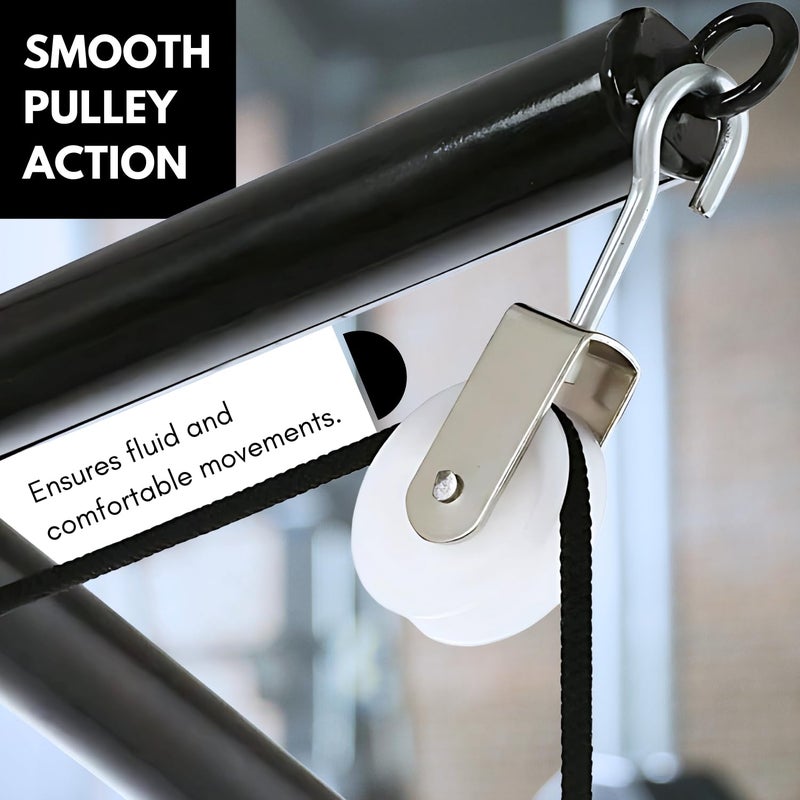 Physiogears Shoulder Pulley Equipment Home Gym Exercise & Physical Therapy T Pulley - Image 4