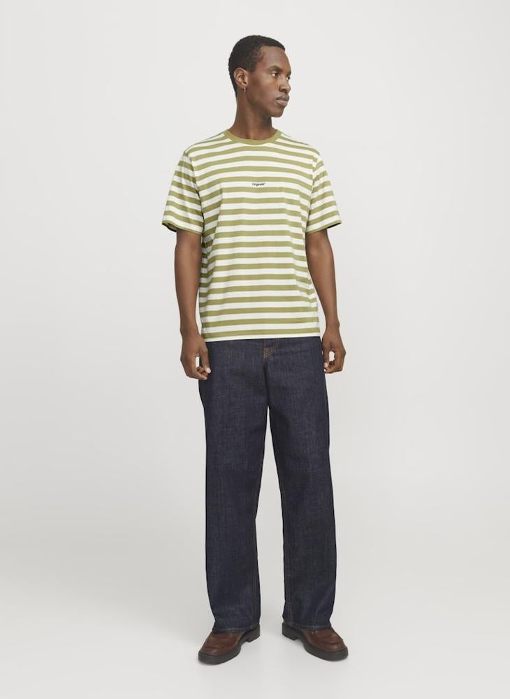 JACK & JONES Jorvesterbro Striped Detailed T-Shirt  - Image 4