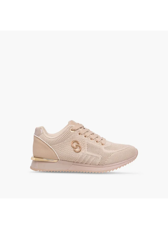 Celeste Women's Panelled Lace-Up Sneakers