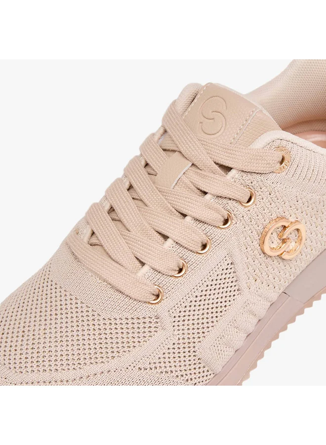 Celeste Women's Panelled Lace-Up Sneakers