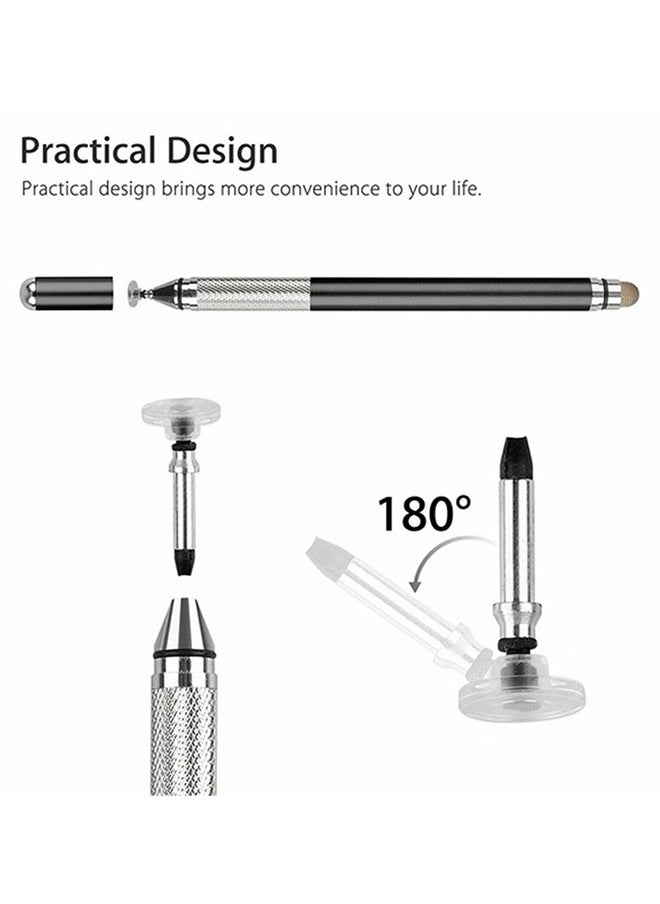 Generic - 2 in 1 Stylus Pen Universal Capacitive Pencil Touch Screen Drawing Pen High Sensitivity and Precision suitable for iPhone iPad tablet Android - Image 1