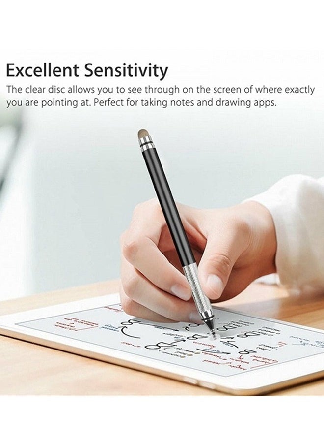 Generic - 2 in 1 Stylus Pen Universal Capacitive Pencil Touch Screen Drawing Pen High Sensitivity and Precision suitable for iPhone iPad tablet Android - Image 1