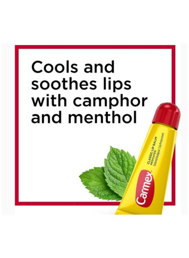 CARMEX Classic Lip Balm External Analgesic - Pack Of 1 10grams - Image 3