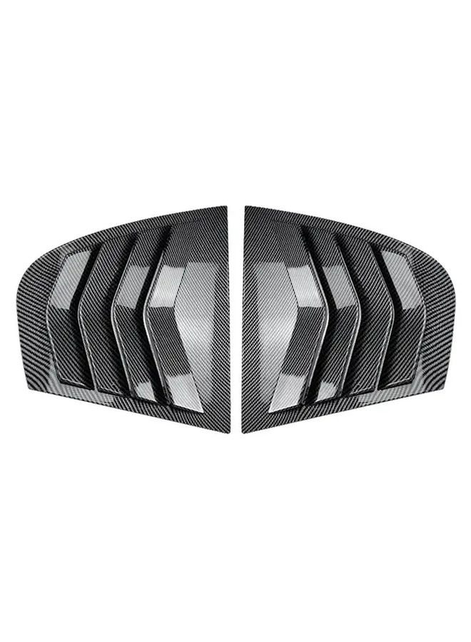 Carbon Fiber Shutter Cover Trim Window Louver Side Vent For BMW 3 Series E90 E91 2005-2011 320i 323i 325i 330i M3 Car Accessories - Image 5
