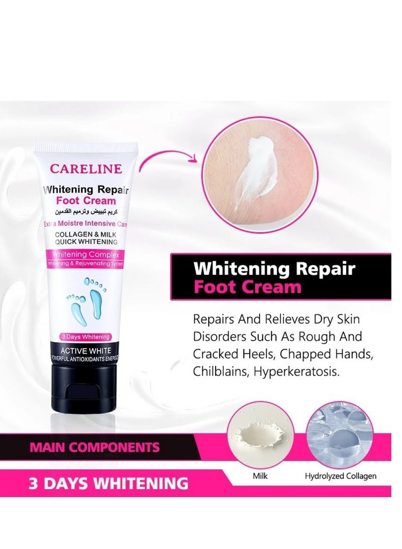 Careline Whitening Repair Foot Cream 100grams - Image 2