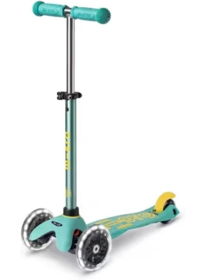 Micro Scooters- Mini Deluxe 3 in 1 Deluxe Eco - Mint | Scooter for Kids | Kids Scooter | Scooter with LED Wheels | Scooter for Kids 3-5 Years - Image 2