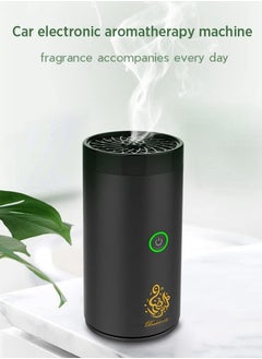 PRIMO PLUS Arabian Electronic Aromatherapy Incense Burner for Home Car, Rechargeable USB Type C Portable Electric Incense Burner Black  - Image 5