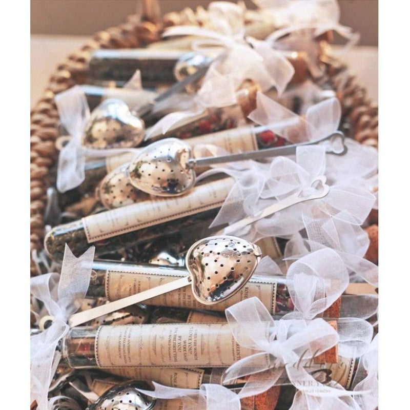 HSKOTEA 20PCS Tea Infuser, Tea Strainer with Handle, Premium Tea Infusers for Loose Tea, Tea Steeper for Tea Flavoring Herbal Spices Seasonings - Image 3