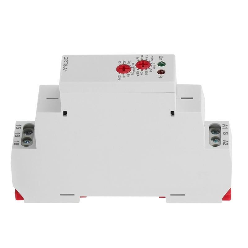 GEYA Power-On Delay Relay: AC 220V, 0.1s-10 Days Wide Range - Knob Adjustable, Stable Performance Led Indicator Relay for DIN Rail Mounting - Image 5