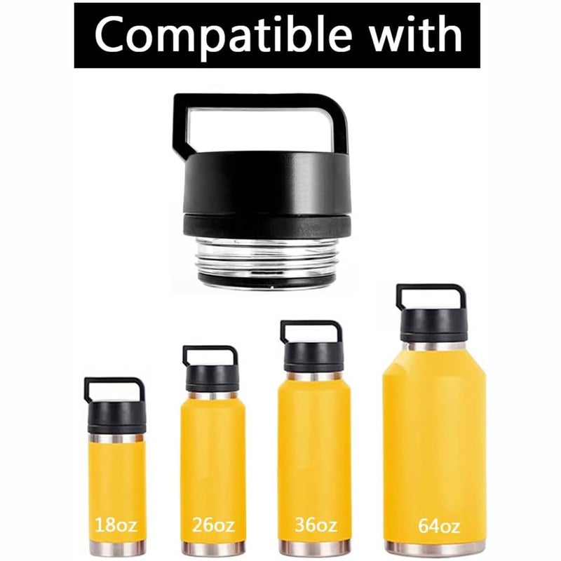 ZUIHUI ZUIHUI Chug Cap for Yeti Rambler Bottle 18 oz, 26 oz, 36 oz, 64 oz, Fits all YETI Rambler Bottle models(1 Pack)  - Image 4