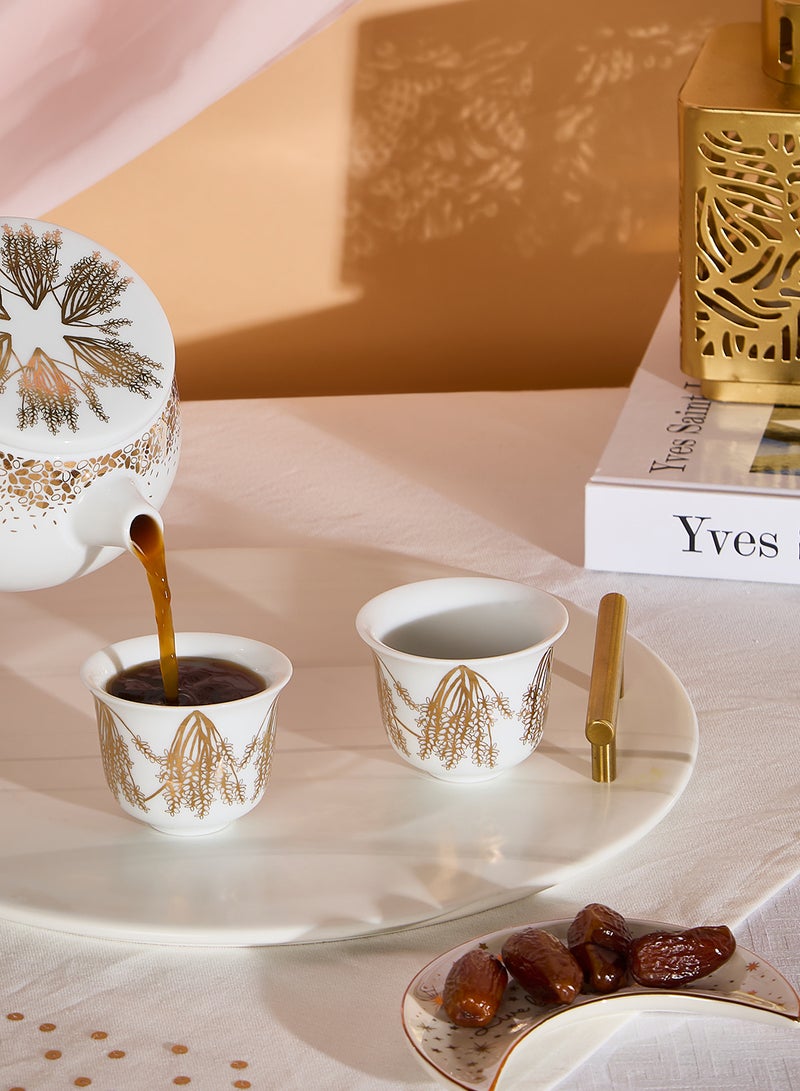 صلصال طقم أكواب قهوة عربية تمرح فرع - قطعتين - Image 2