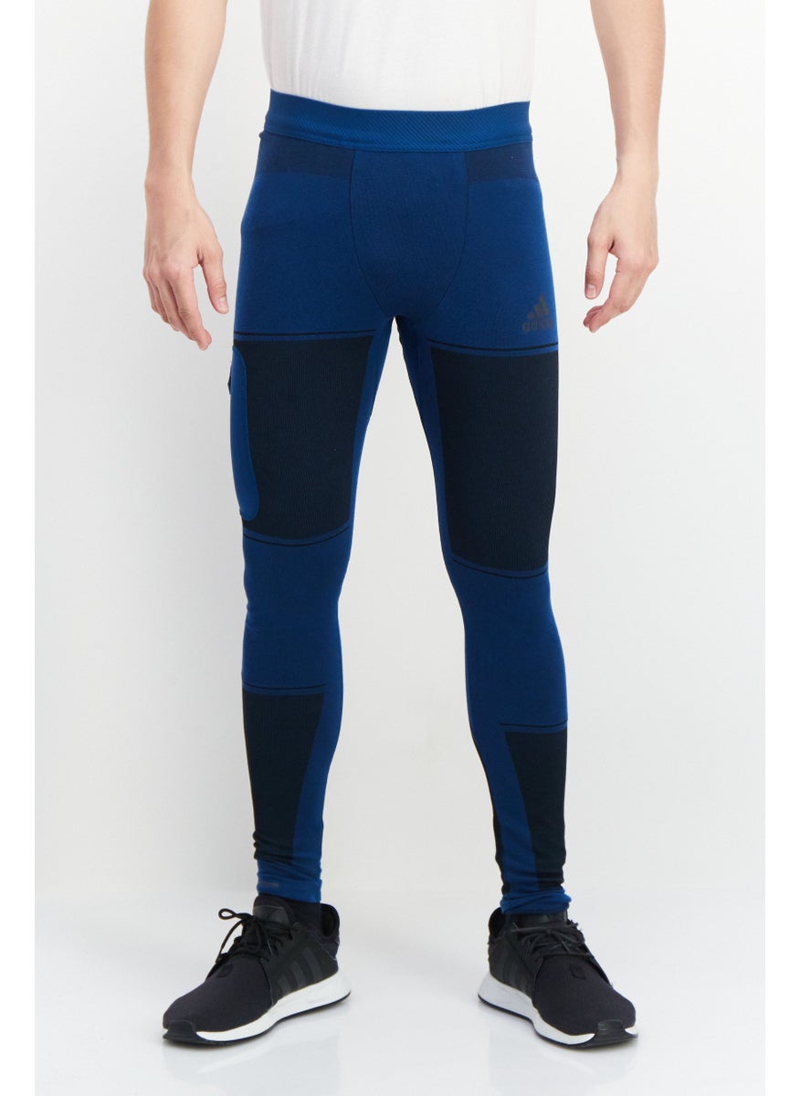 Adidas - Men Sportswear Fit Training Sweatpants, Teal Blue - Image 1