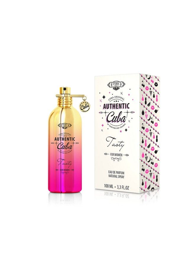Cuba Cuba Cuba Authentic Tasty Edp Spray Women 3.3 Oz - Image 1