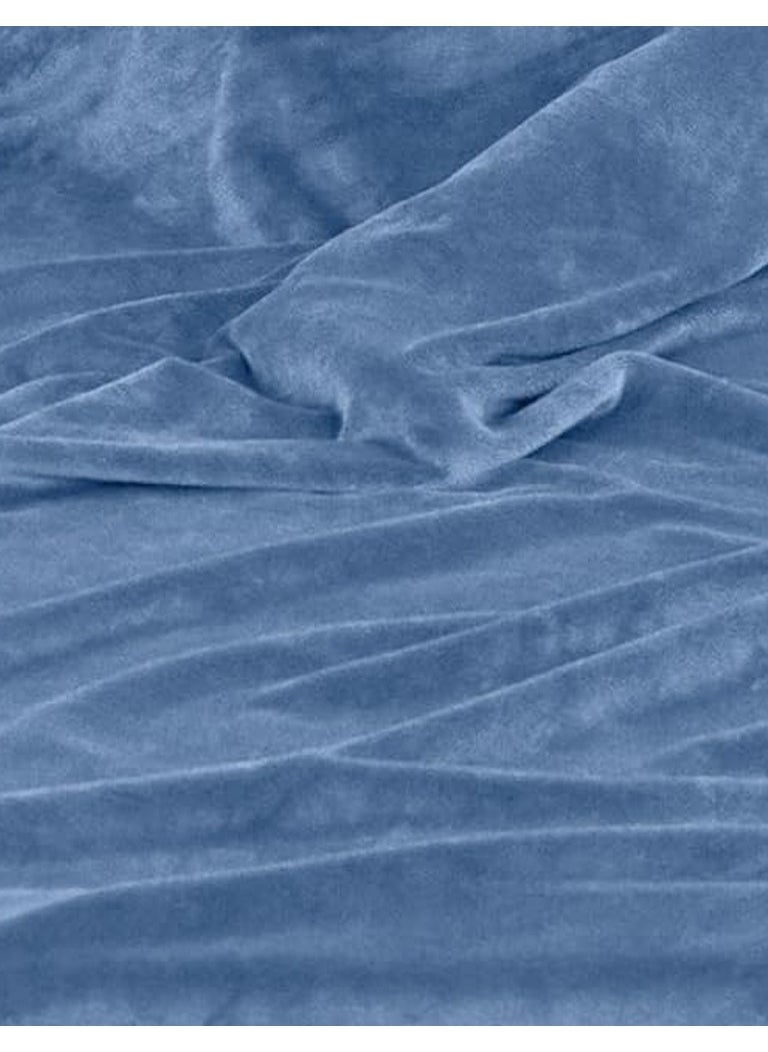 T G H Flannel Fleece Single Size 160x220cm for All Season Fluffy Blanket Warm Bed Blanket Throw for Sofa & Bed Comfortable and Soft Blanket  - Image 4