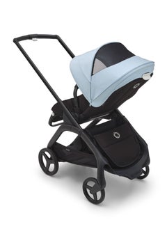 Bugaboo Dragonfly Stroller - Midnight Black/Skyline Blue  - Image 3